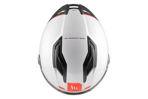 Ķivere MT Helmets Stinger 2 Solid A0 gloss white pearl MT HELMETS MOTOVEIKALS 21