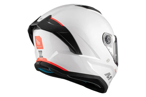 Ķivere MT Helmets Stinger 2 Solid A0 gloss white pearl MT HELMETS MOTOVEIKALS 21