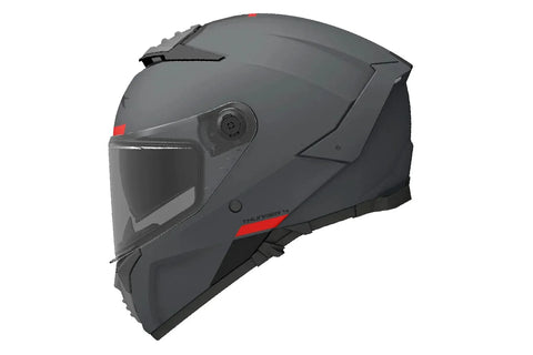 Ķivere MT Helmets THUNDER 4 SV A12 solid matt grey MT HELMETS MOTOVEIKALS 21