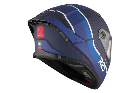 Ķivere MT Helmets THUNDER4 R25 B2 blue / black L MT HELMETS MOTOVEIKALS 21