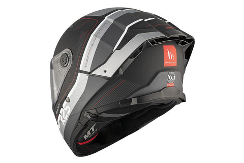 Ķivere MT Helmets THUNDER4 R25 B2 grey / black matte M MT HELMETS MOTOVEIKALS 21