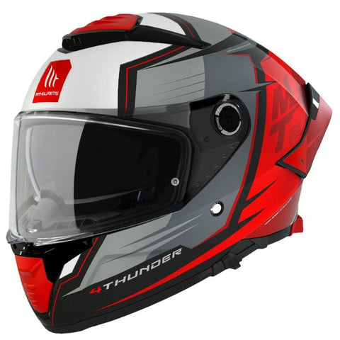 Ķivere MT Helmets THUNDER4 SV EXEO B5 matte red S MT HELMETS MOTOVEIKALS 21