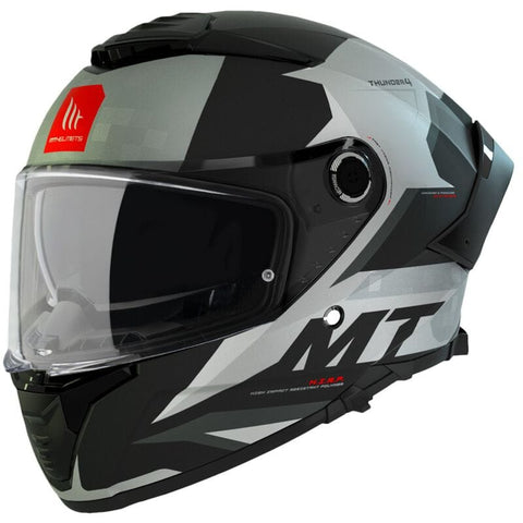 Ķivere MT Helmets THUNDER4 SV EXEO C2 grey gloss 2XL MT HELMETS MOTOVEIKALS 21