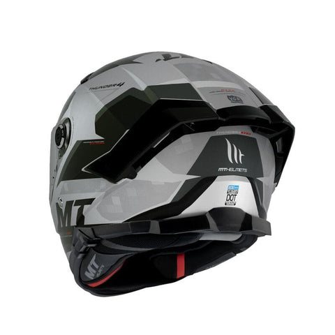 Ķivere MT Helmets THUNDER4 SV EXEO C2 grey gloss 2XL MT HELMETS MOTOVEIKALS 21
