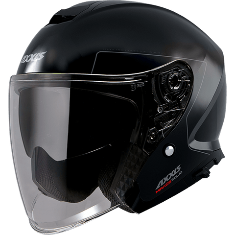Ķivere open face AXXIS OF504SV MIRAGE SV solid A1 black mat L AXXIS MOTOVEIKALS 21