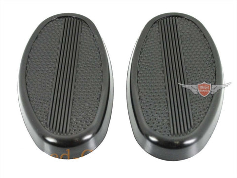 Knee cushion tank 2 pieces black for Kreidler Florett egg tank Super 4, 5, TS Mokick moped DIVERSE / IMPORT MOTOVEIKALS 21