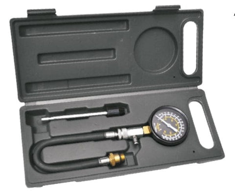 Kompresijas mērinstruments 0 - 20 bar / 2 adapteri ROOKS MOTOVEIKALS 21