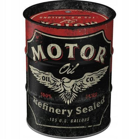Krājkase MOTOR OIL barrel NOSTALGIC ART MOTOVEIKALS 21