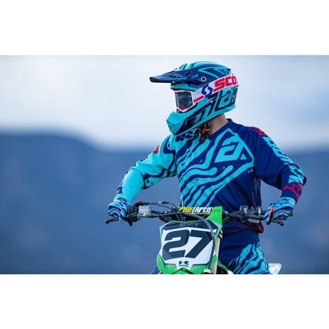 Krekls ANSWR Syncron Flow Jersey Astana/Indigo/Bright Red M ANSWER MOTOVEIKALS 21