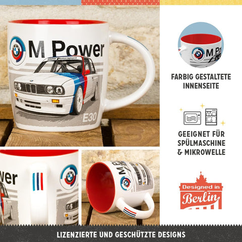 Krūze BMW M POWER CAR 330ml NOSTALGIC ART MOTOVEIKALS 21