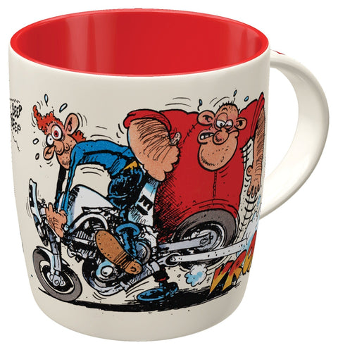 Krūze MOTOMANIA KICK START YOUR DAY NOSTALGIC ART MOTOVEIKALS 21