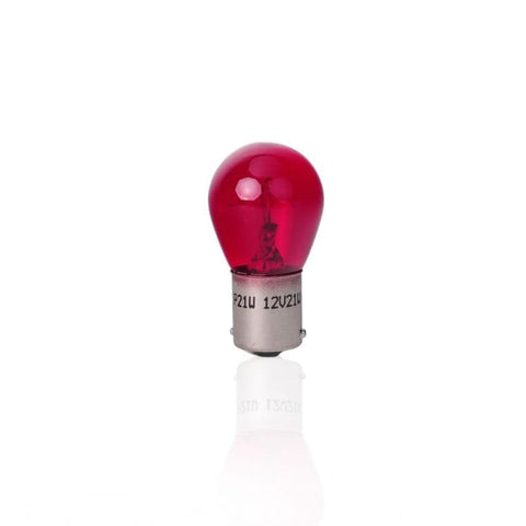 Kvēlspuldze M-TECH bulb BA15s P21W S25 21W 12V RED M-TECH MOTOVEIKALS 21