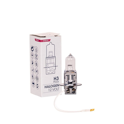 Kvēlspuldze M-TECH Halogen bulb H3 PK22s 55W 12V M-TECH MOTOVEIKALS 21