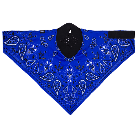 Lakats ar aizdari un masku ZAN HEADGEAR SF blue paisley OneSize ZAN HEADGEAR MOTOVEIKALS 21