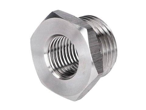 lambda sensor reduction adapter M18 / M12 stainless steel for Vespa GTS, GTV 125-300cc Euro5 OEM STANDARD MOTOVEIKALS 21