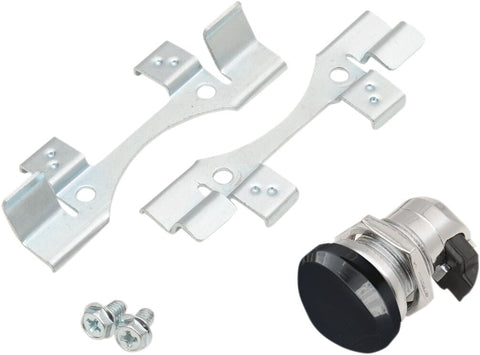 Latch Gas Door Blk 92-19 DRAG SPECIALTIES DRAG SPECIALTIES MOTOVEIKALS 21