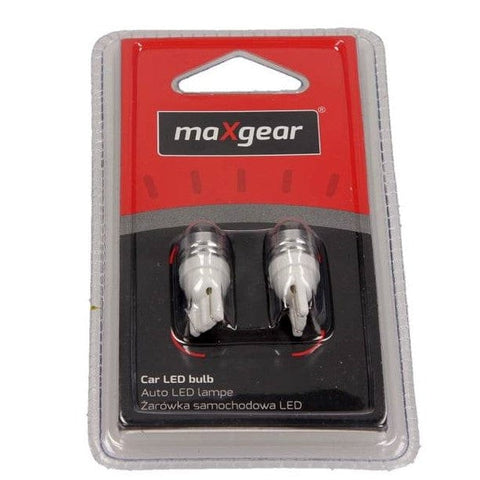 LED 12V 5W W2.1*9.5D WHITE MAXGEAR MOTOVEIKALS 21