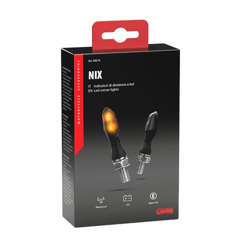 LED pagrieziena rādītāji LAMPA Nix pāris LAMPA MOTOVEIKALS 21