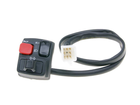 left-hand switch assy indicator, high / low beam, horn for Rieju SMX, MRX, RR, RS2, Spike OEM STANDARD MOTOVEIKALS 21