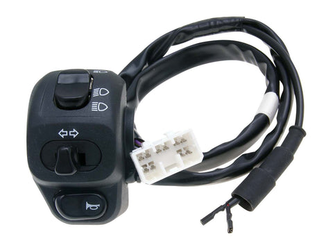 left-hand switch assy indicator, high / low beam, horn for Vespa LXV 125, GTV 125, 250 OEM STANDARD MOTOVEIKALS 21