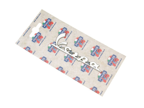 leg shield badge "Vespa" for Vespa GT, LX, LXV, S, GTS, GTV, Sprint, PX RMS MOTOVEIKALS 21