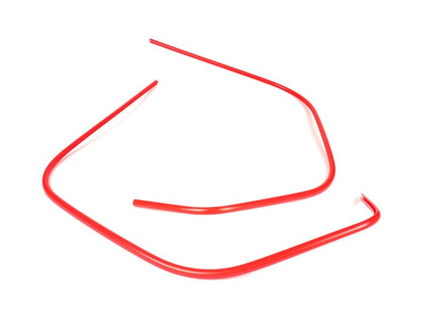 Leg shield beading set -MOTO NOSTRA- Vespa GT, GTL, GTS 125-300 (-2018), GTV (-2018) - red MOTO NOSTRA MOTOVEIKALS 21