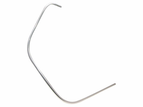 leg shield edge trim left-hand / leg shield beading left-hand for Vespa GT, GTS, GTV = PI-577180 PIAGGIO MOTOVEIKALS 21