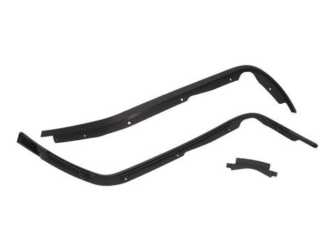 leg shield edge trim set, matt black for Vespa Primavera, Vespa Sprint 2013- MOTO NOSTRA MOTOVEIKALS 21