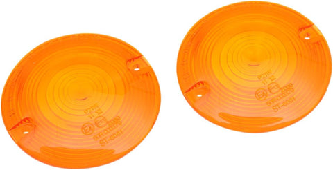 Lens T/S Flt Amber DRAG SPECIALTIES DRAG SPECIALTIES MOTOVEIKALS 21