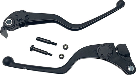 Lever Set Blk 21-23 Pan Americ DRAG SPECIALTIES DRAG SPECIALTIES MOTOVEIKALS 21