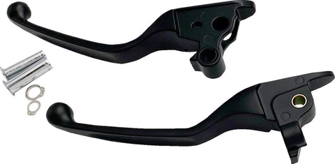 Lever Set Narrow Blk 08-13 Tou DRAG SPECIALTIES DRAG SPECIALTIES MOTOVEIKALS 21
