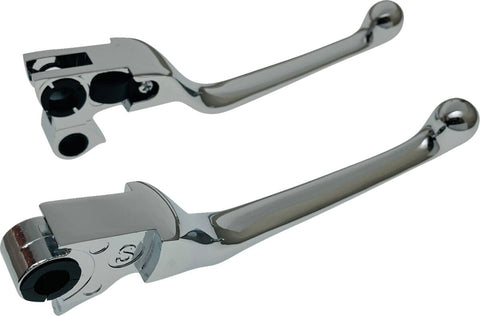 Lever Set Narrow Chr 96-17 Bt DRAG SPECIALTIES DRAG SPECIALTIES MOTOVEIKALS 21