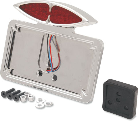 License Mnt Deco 3-Hole DRAG SPECIALTIES DRAG SPECIALTIES MOTOVEIKALS 21