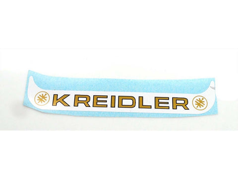License plate holder sticker 155mm 17mm white for Kreidler Florett, Flory, MF, MP, Moped, Mokick DIVERSE / IMPORT MOTOVEIKALS 21