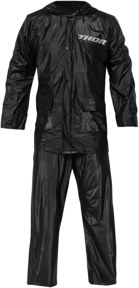 Lietus tērps THOR PVC - bikses un jaka M black THOR MOTOVEIKALS 21