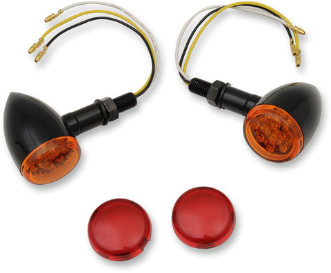 Light Blk Led Ambr/Red DRAG SPECIALTIES DRAG SPECIALTIES MOTOVEIKALS 21
