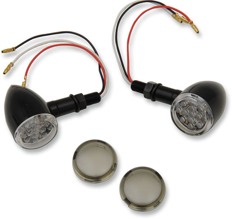 Light Blk Rd Led Clr/Smk DRAG SPECIALTIES DRAG SPECIALTIES MOTOVEIKALS 21