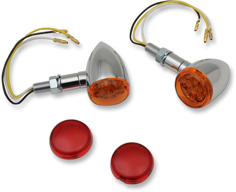 Light Chr Led Ambr/Red DRAG SPECIALTIES DRAG SPECIALTIES MOTOVEIKALS 21