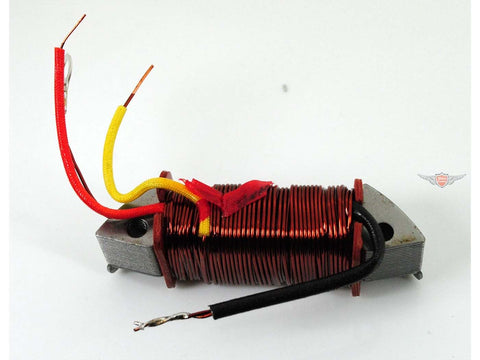 Light coil, power supply 1 mounting distance 54mm Armature width 28mm Shoe width 14mm Total 19mm for Suzuki K 50 Mokick DIVERSE / IMPORT MOTOVEIKALS 21