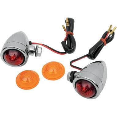 Light Mini-Deuce Amb/Red DRAG SPECIALTIES DRAG SPECIALTIES MOTOVEIKALS 21