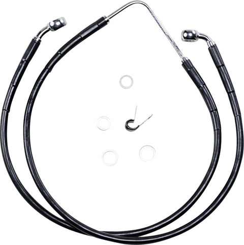 Line Brk Fr 06-07Fxdwg Bk DRAG SPECIALTIES DRAG SPECIALTIES MOTOVEIKALS 21