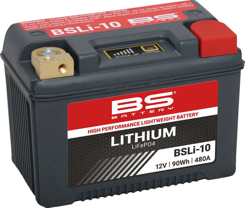 Litija akumulators LiFePO4 BS BATTERY BSLI-10 12V 90Wh 480A BS BATTERY MOTOVEIKALS 21