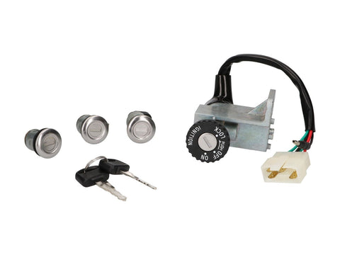 lock set for Kymco Like 50, 125, 200i (09-) VPARTS MOTOVEIKALS 21
