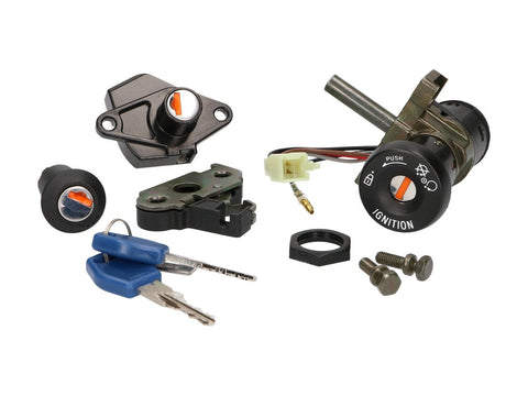 lock set for Malaguti F15, F18 VPARTS MOTOVEIKALS 21