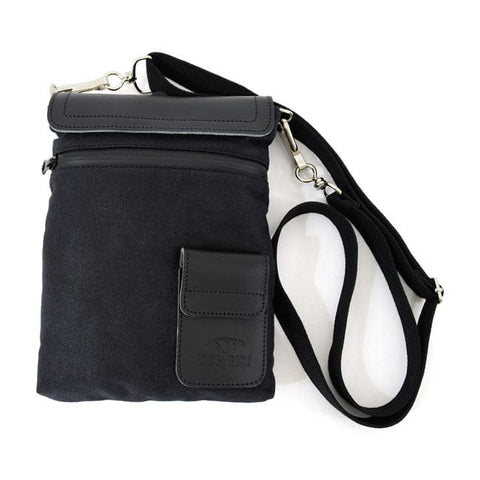 Longride, small Heritage waxed duffle/tank bag. Black LONGRIDE MOTOVEIKALS 21
