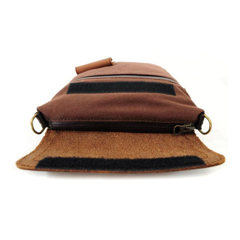 Longride, small Heritage waxed duffle/tank bag. Brown/Ranger LONGRIDE MOTOVEIKALS 21