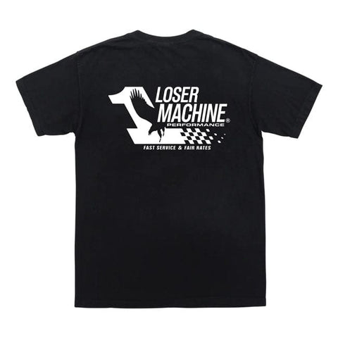 Loser Machine American Standard t-shirt black LOSER MACHINE COMPANY MOTOVEIKALS 21