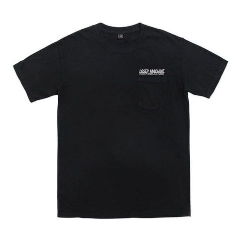 Loser Machine American Standard t-shirt black LOSER MACHINE COMPANY MOTOVEIKALS 21