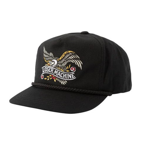 Loser Machine Birdie cap black LOSER MACHINE COMPANY MOTOVEIKALS 21