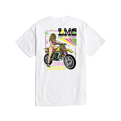 Loser Machine Brapp Babe t-shirt white LOSER MACHINE COMPANY MOTOVEIKALS 21